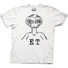 E.T. The Extra-Terrestrial - Black and White T-Shirt