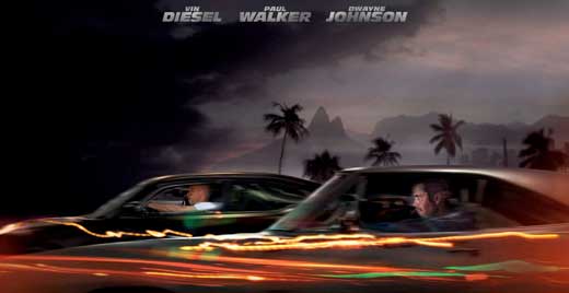 the fast five poster. Fast Five 20 x 40 Poster at