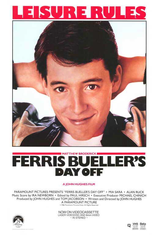 Ferris Bueller's Day Off - 27 x 40 Movie Poster - Style C