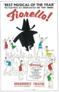 Fiorello (Broadway) - 11 x 17 Poster - Style A
