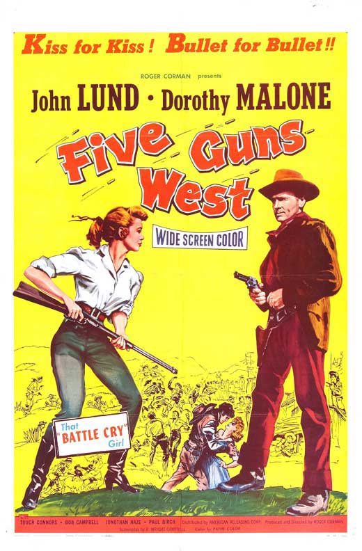 Five Guns West movie