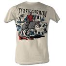 Flash Gordon - Comic Collage Tan T-Shirt