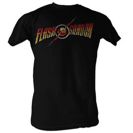 Flash Gordon - Logo Black T-Shirt
