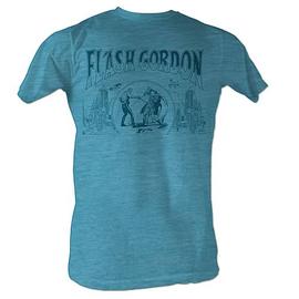 Flash Gordon - Duel Turquoise T-Shirt