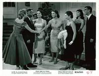 Four Girls in Town - 8 x 10 B&W Photo #5