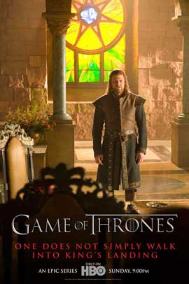 Game of Thrones (TV) - 27 x 40 TV Poster - Style H