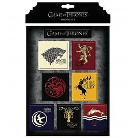 Game of Thrones (TV) - House Magnet Set