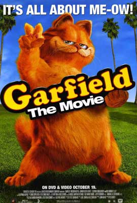 GARFIELD THE MOVIE POSTER garfield the movie poster: