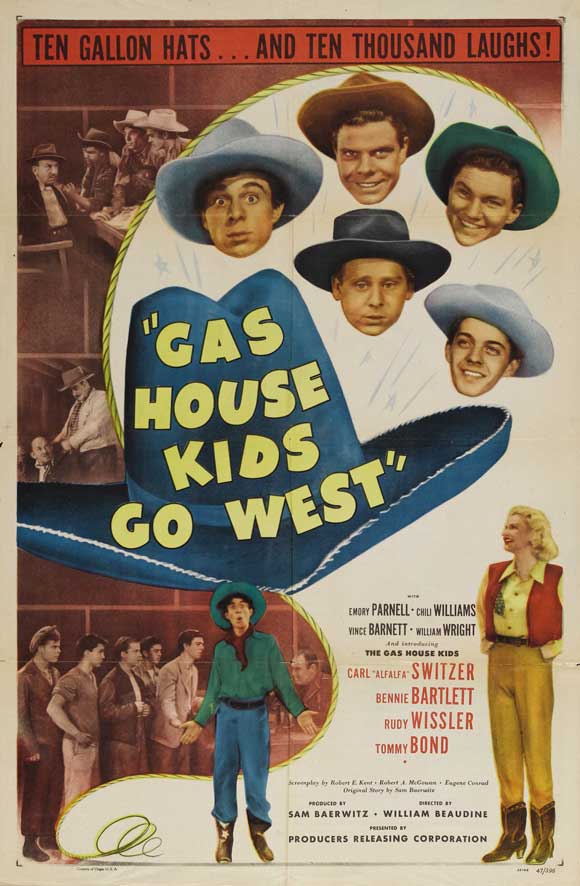 Gas House Kids Go West movie
