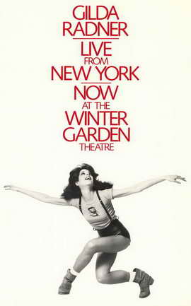 Gilda Radner - Live From New York (Broadway) - 11 x 17 Poster - Style A