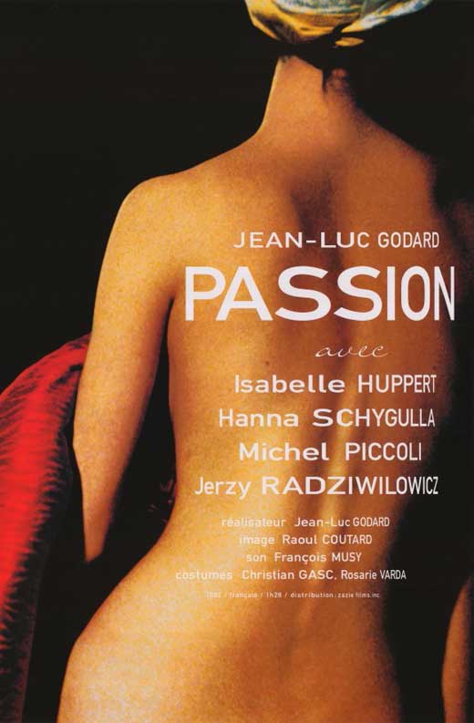 Godard's Passion movie