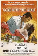 Gone with the Wind - 27 x 40 Movie Poster