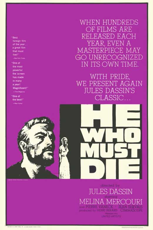 He Who Must Die movie