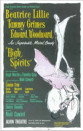 High Spirits (Broadway) - 14 x 22 Poster - Style A