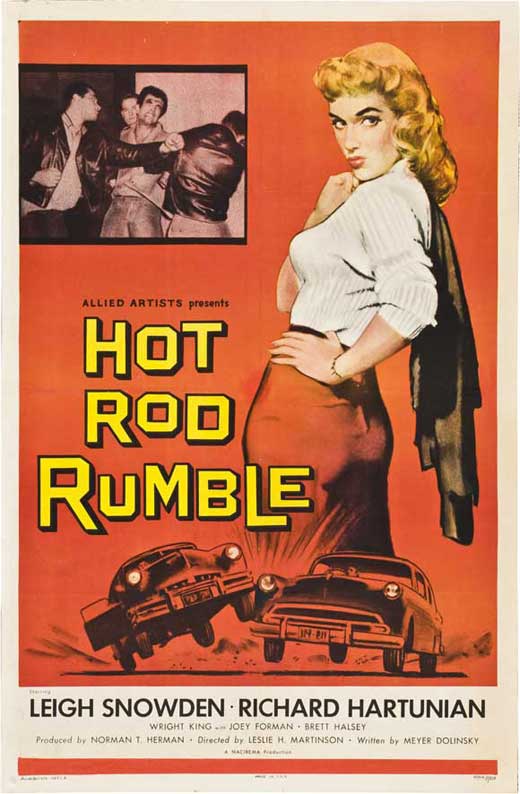Hot Rod Rumble - 11 x 17 Movie