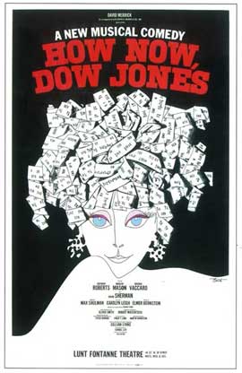 How Now, Dow Jones (Broadway) - 14 x 22 Poster - Style A
