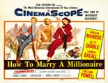 How to Marry a Millionaire - 27 x 40 Movie Poster