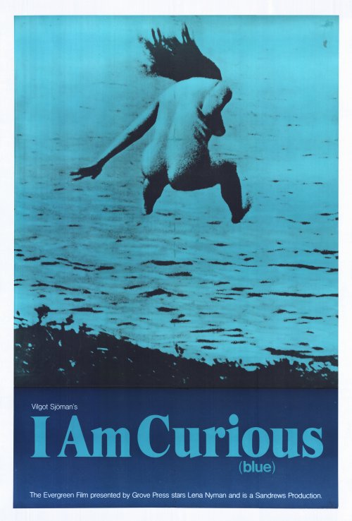 I Am Curious (Blue) - 11 x 17 Movie Poster - Style A