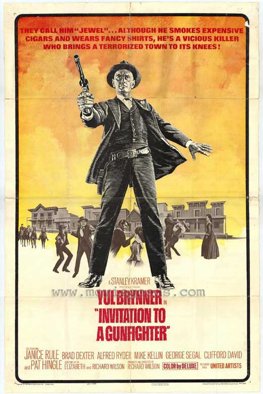 Invitation to a Gunfighter Movie Posters From Movie Poster Shop