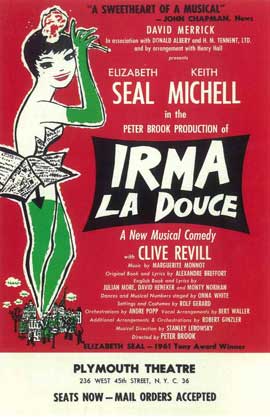 Irma La Douce (Broadway) - 11 x 17 Poster - Style A