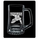 Iron Man - Premium Etched Glass Stein