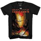 Iron Man - 3 Full Shell Black T-Shirt