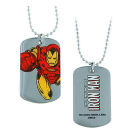 Iron Man - Flying Dog Tag Necklace