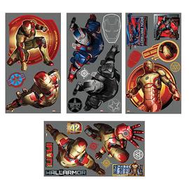 Iron Man - 3 Peel and Stick Wall Decals