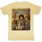 Jimi Hendrix - At A Hotel Tan T-Shirt
