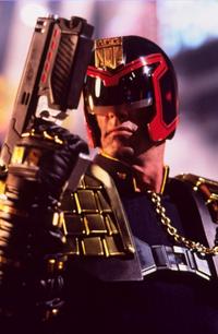 Judge Dredd - 8 x 10 Color Photo #1