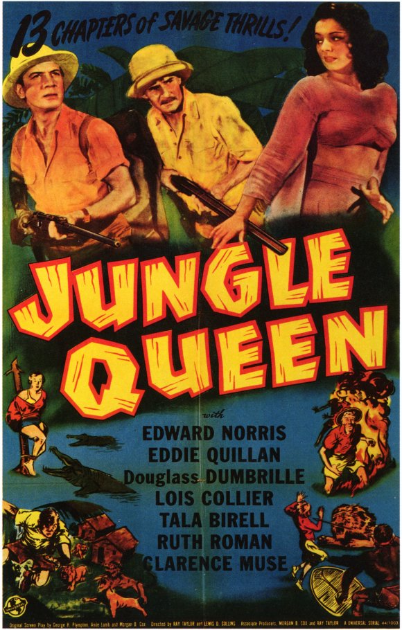 Pin By David Goode On Vintage Movie Posters Jungle Queen Movie Posters Old Movie Posters