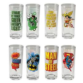 Justice League - Glasses 4-Pack