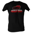 Knight Rider - Red Logo Black T-Shirt