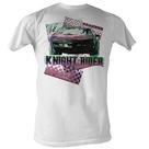 Knight Rider - Halftone White T-Shirt