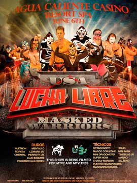Lucha Libre USA Masked Warriors - 30 x 40 TV Poster - Style A