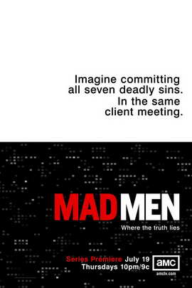 Mad Men - 11 x 17 TV Poster - Style F