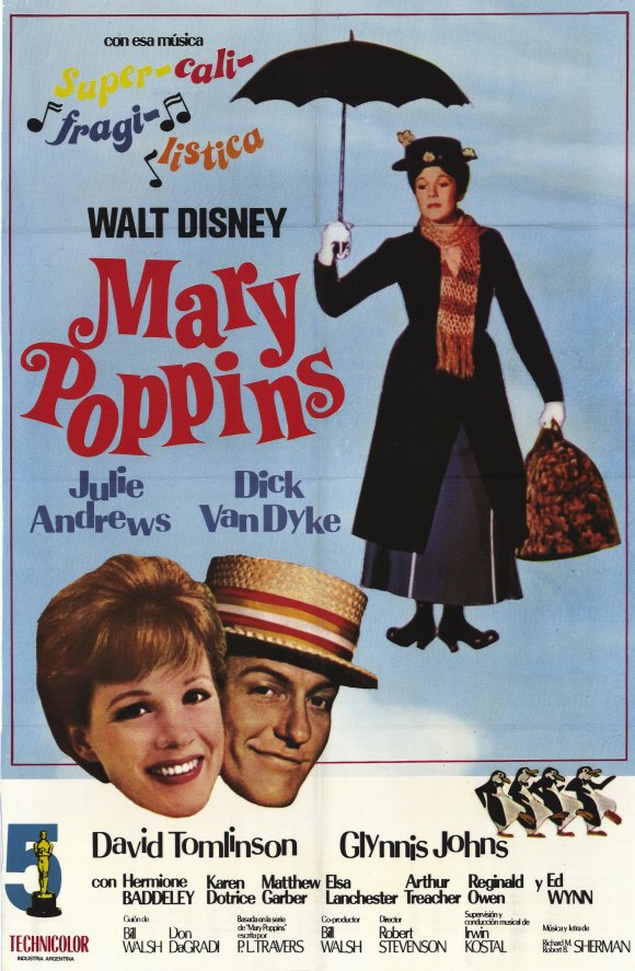 Image result for mary poppins film poster