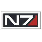Mass Effect 2 - N7 Logo Embroidered Patch