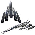 Mass Effect 2 - SSV Normandy Ship Replica