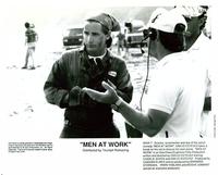Men at Work - 8 x 10 B&W Photo #2