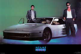 Miami Vice (TV) - 27 x 40 TV Poster - Style C