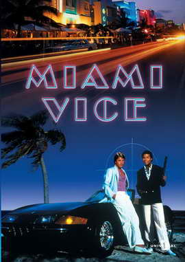 Miami Vice (TV) - 11 x 17 TV Poster - Style H