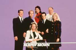 Murphy Brown (TV) - 11 x 17 TV Poster - Style E