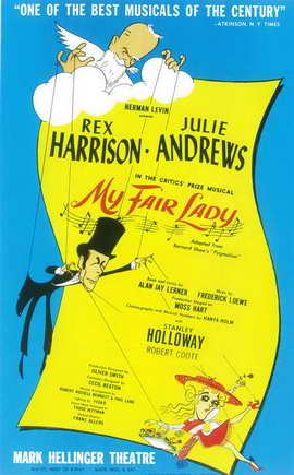 My Fair Lady (Broadway) - 11 x 17 Poster - Style A