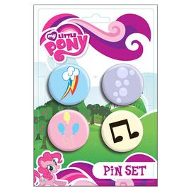 My Little Pony - Cutie Mark Pin Set 4-Pack