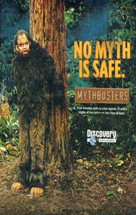 MythBusters - 11 x 17 TV Poster - Style B