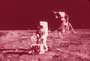 NASA-Apollo 11 Moon Walk - 8 x 10 Color Photo #1