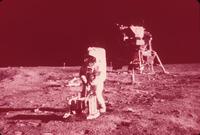 NASA-Apollo 11 Moon Walk - 8 x 10 Color Photo #1