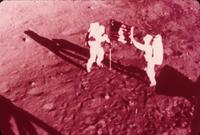 NASA-Apollo 11 Moon Walk - 8 x 10 Color Photo #5