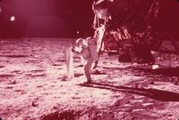 NASA-Apollo 11 Moon Walk - 8 x 10 Color Photo #10